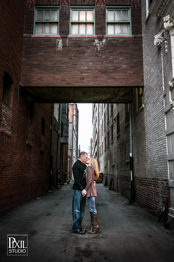 lodo Denver engagement photography