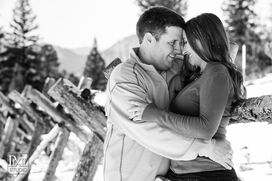 Sapphire point Breckenridge engagement photography