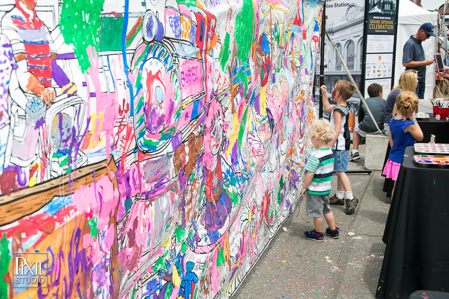 Grand re-opening of Union Station