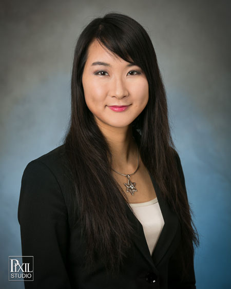 denver business head shot in studio on grey