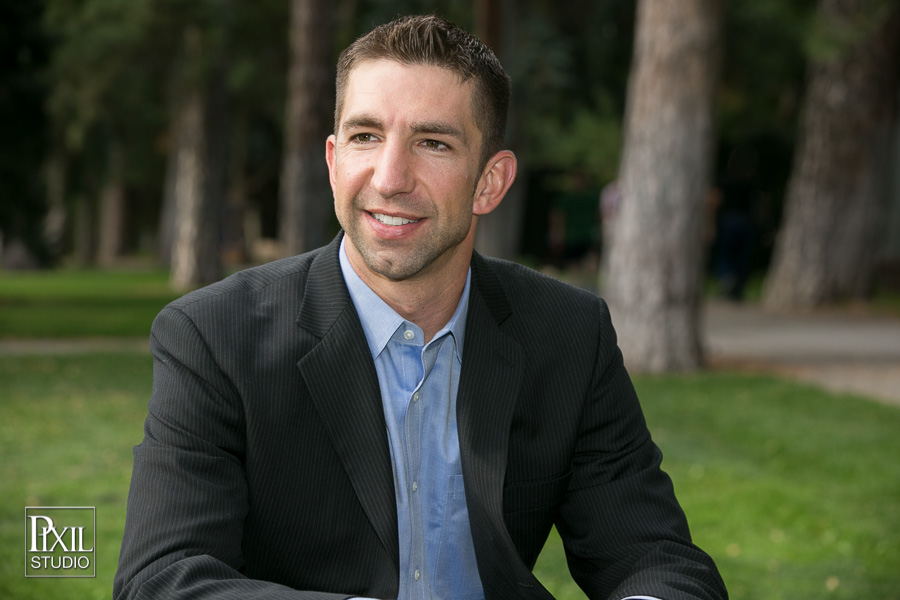 denver headshots corporate on outside