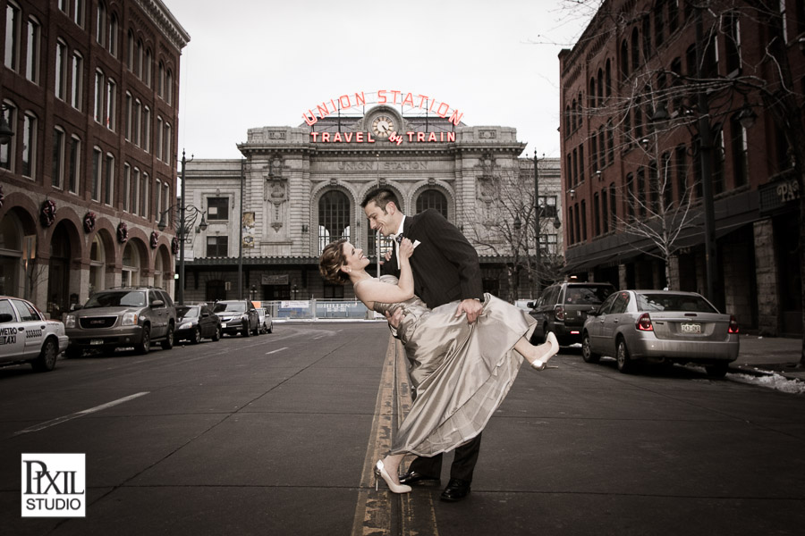 denver union station wedding dip