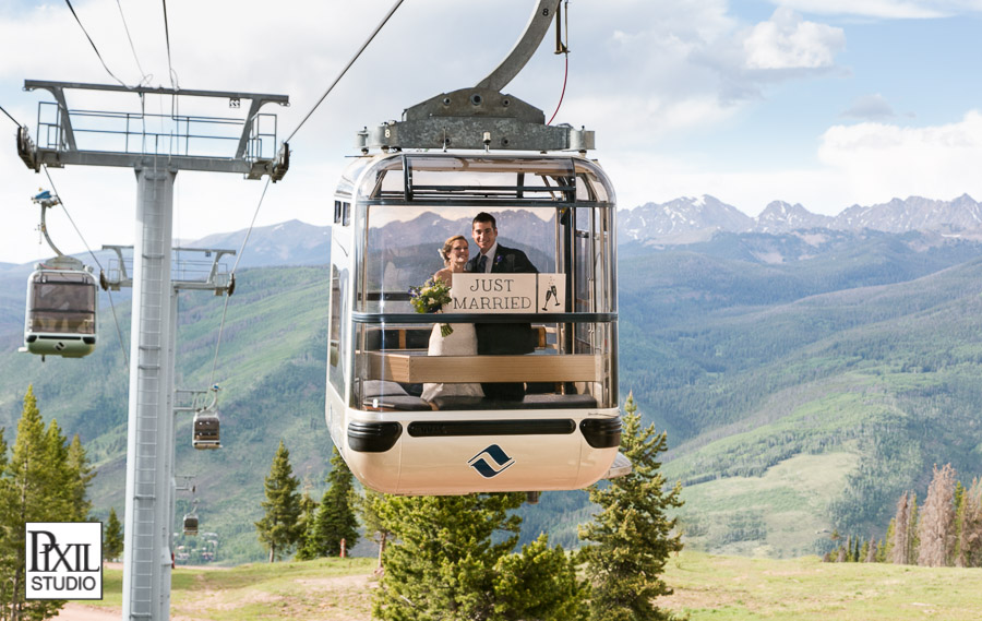 vail wedding gondola