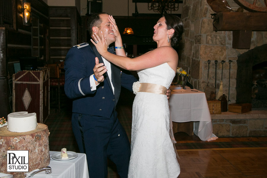 Beaver Creek Military Wedding Photography at Allies Cabin 