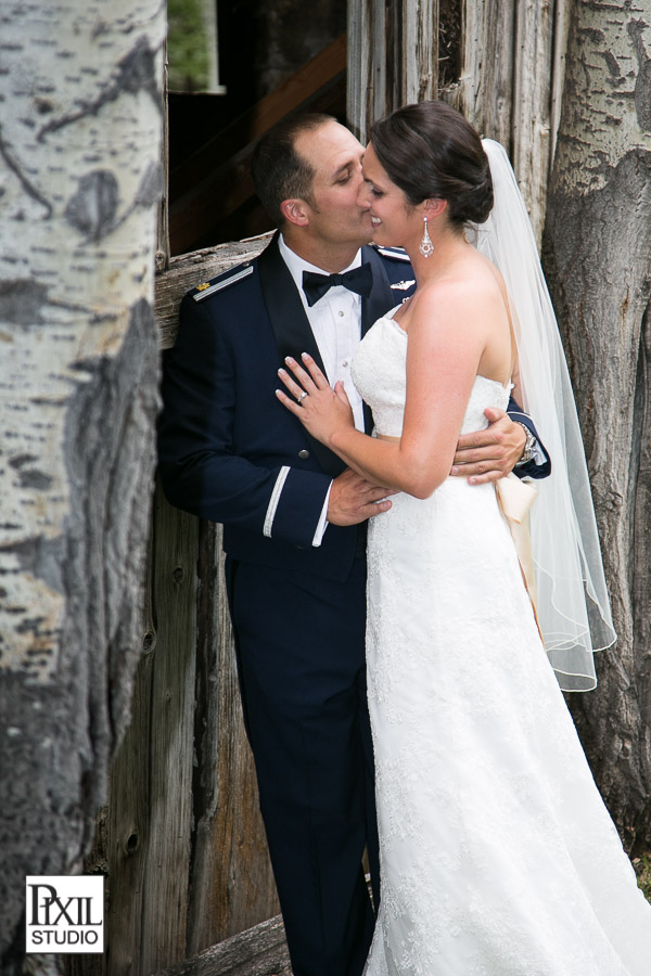 Beaver Creek Military Wedding Photography at Allies Cabin 