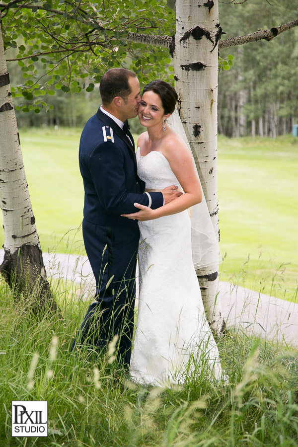 Beaver Creek Military Wedding Photography at Allies Cabin 