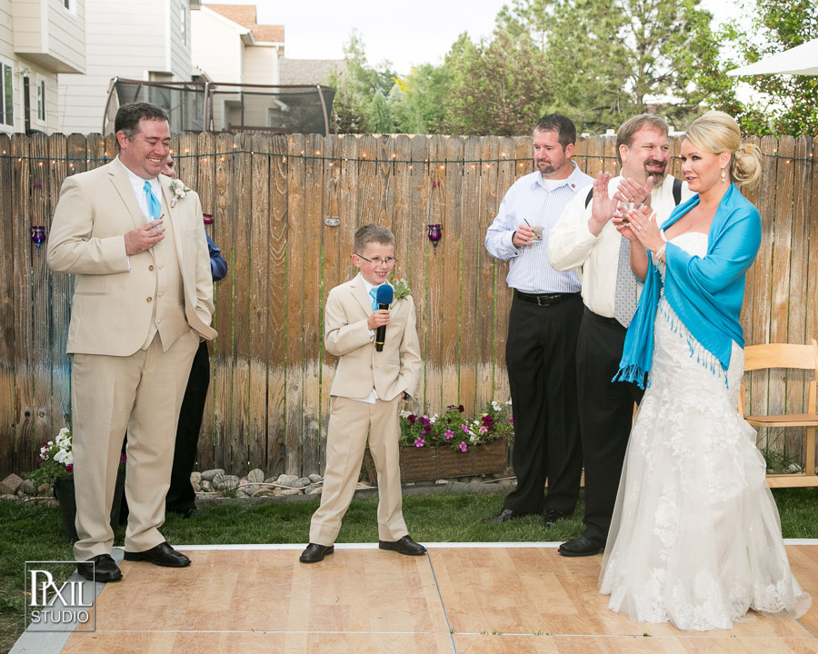 Black Bear Golf Course / Backyard wedding photographer