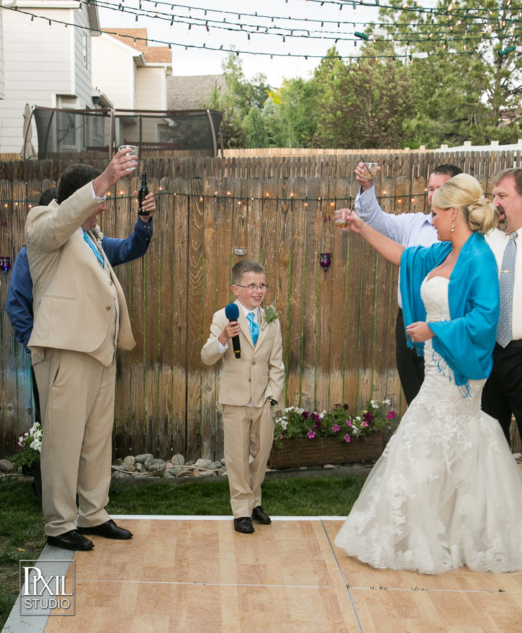 Black Bear Golf Course / Backyard wedding photographer