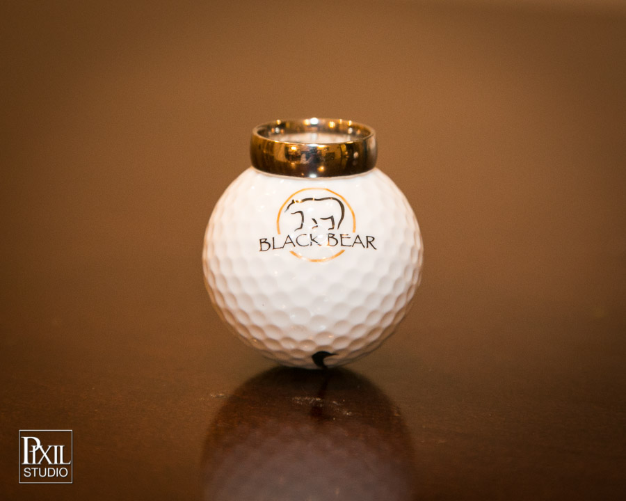 Black Bear Golf Course / Backyard wedding photographer