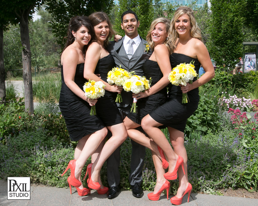 Denver Art Museum Civic Park Wedding Photography 
