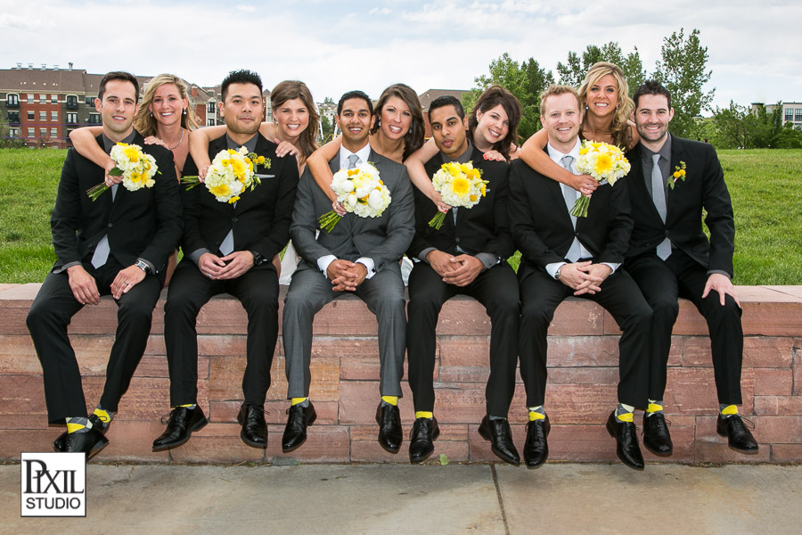 Denver Art Museum Civic Park Wedding Photography 