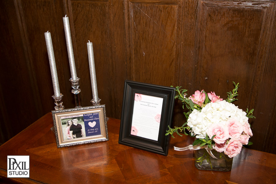 Denver Univercity club wedding photographer