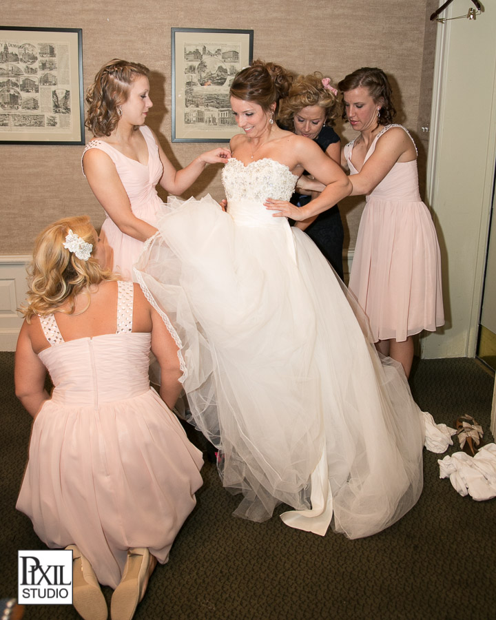 Denver Univercity club wedding photographer
