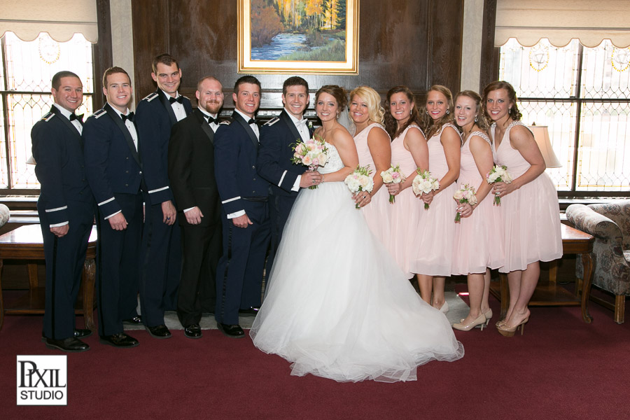 Denver Univercity club wedding photographer
