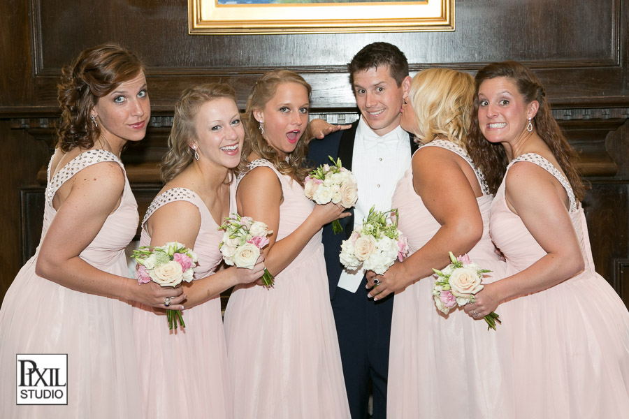 Denver Univercity club wedding photographer