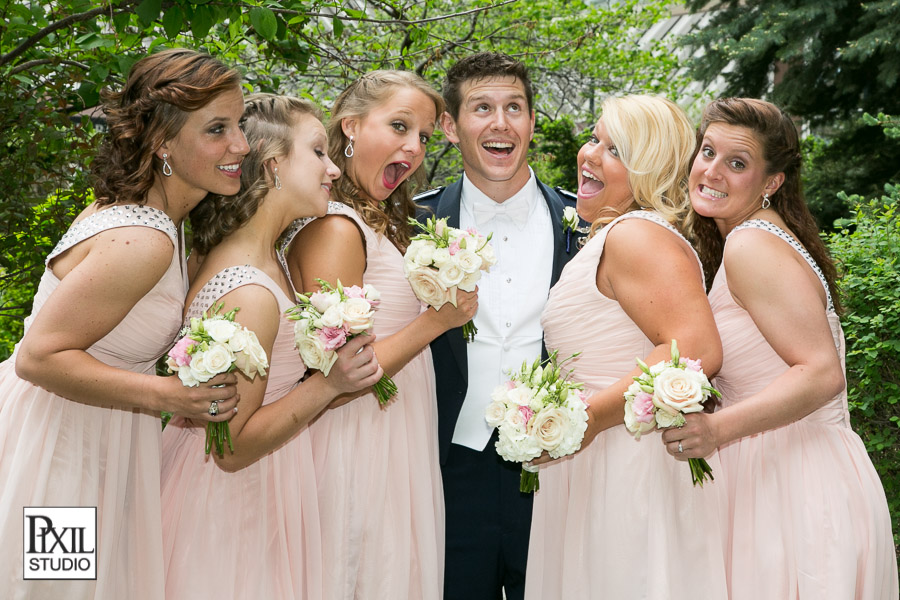 Denver Univercity club wedding photographer
