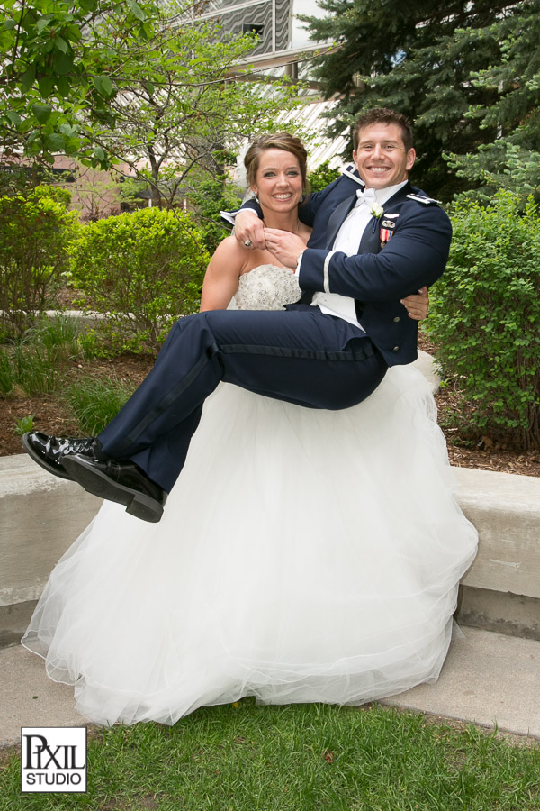 Denver Univercity club wedding photographer