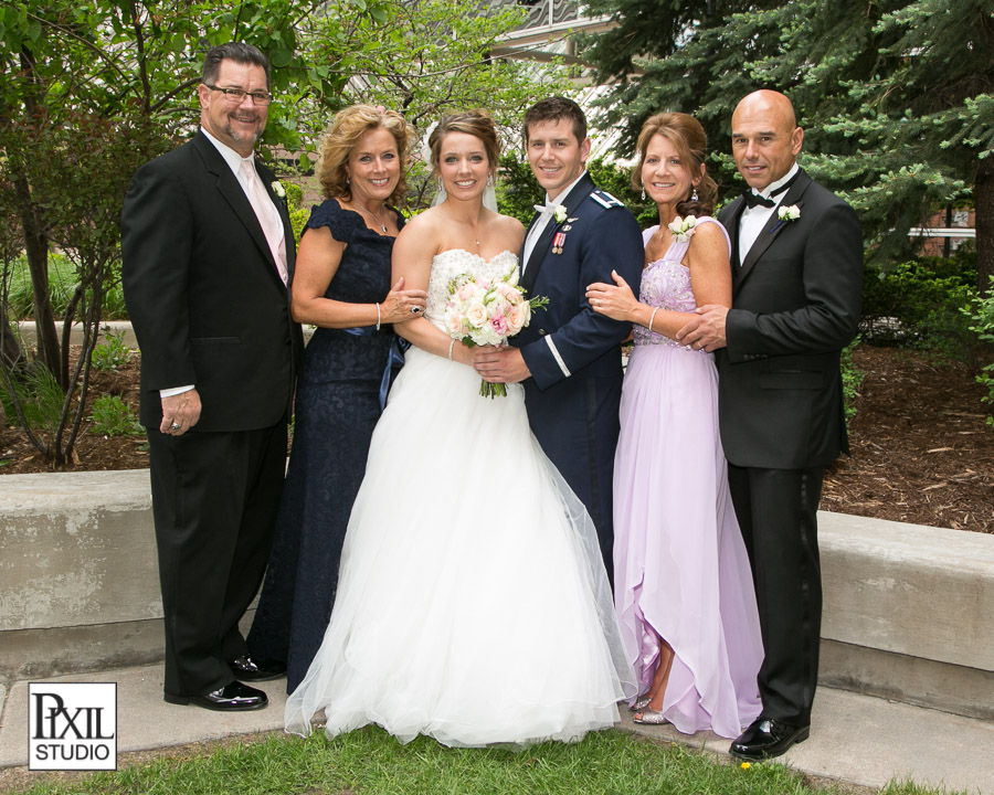 Denver Univercity club wedding photographer