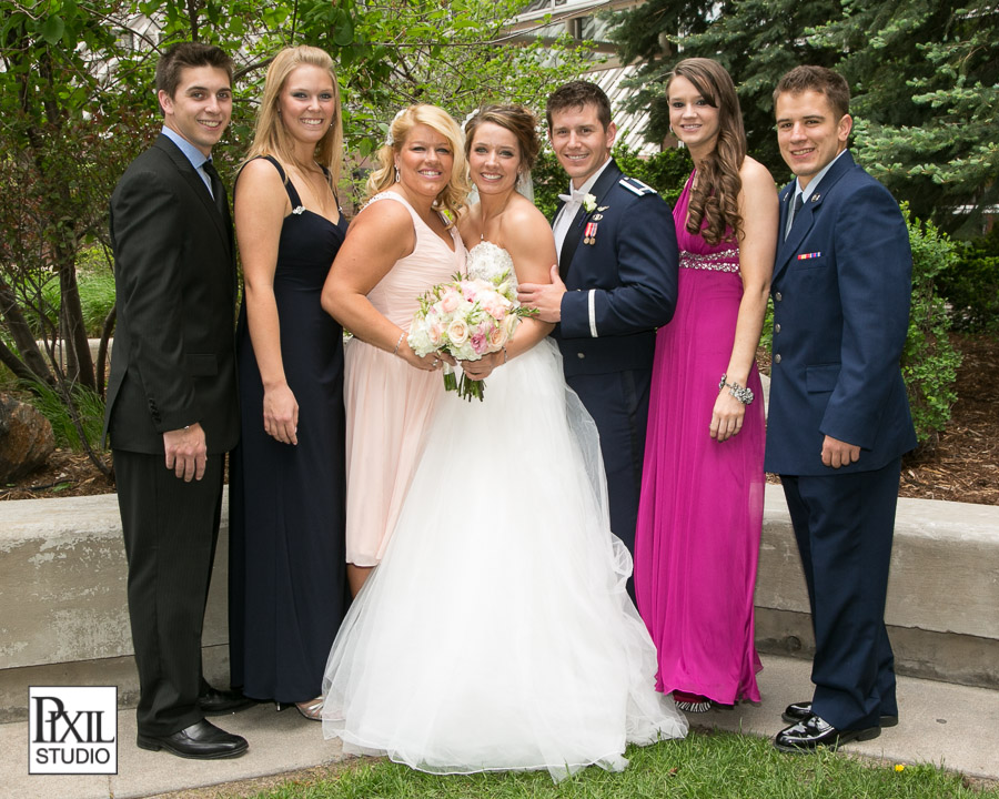 Denver Univercity club wedding photographer