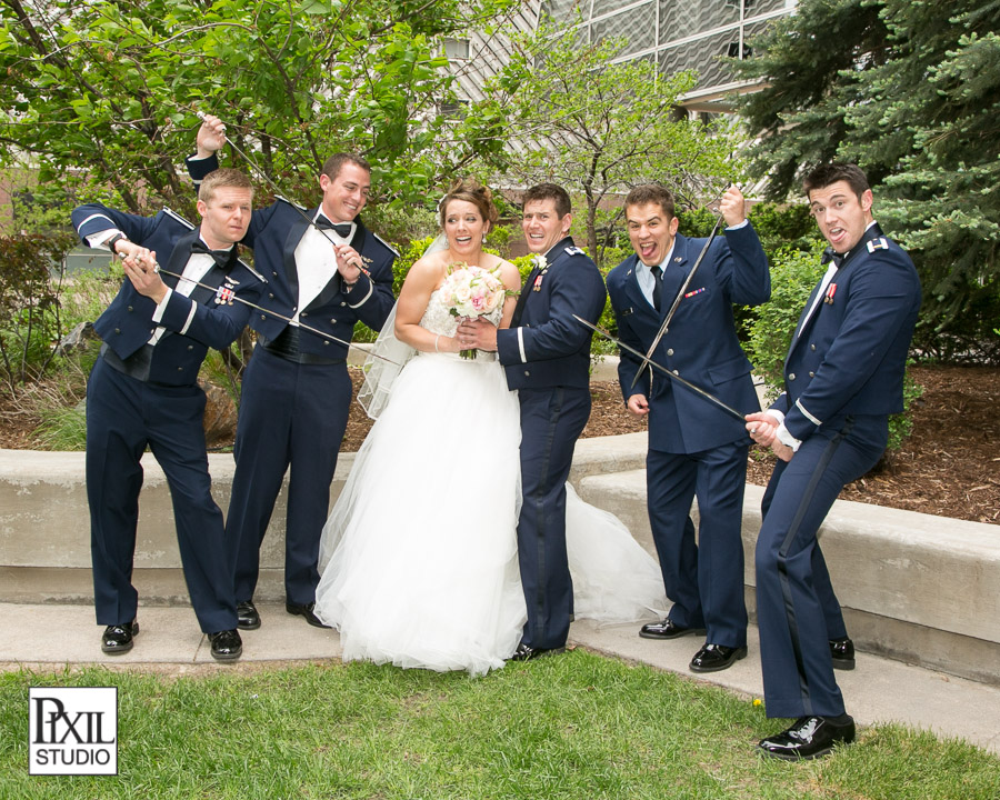 Denver Univercity club wedding photographer