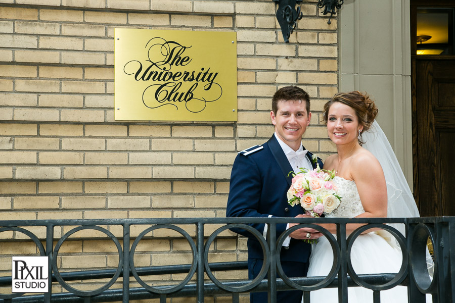Denver Univercity club wedding photographer