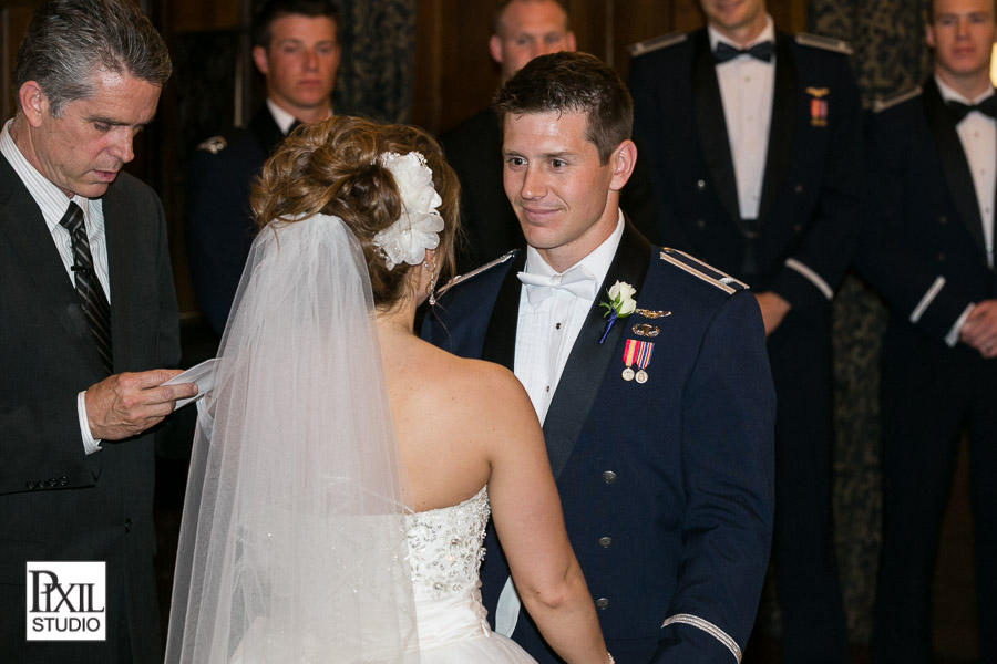Denver Univercity club wedding photographer