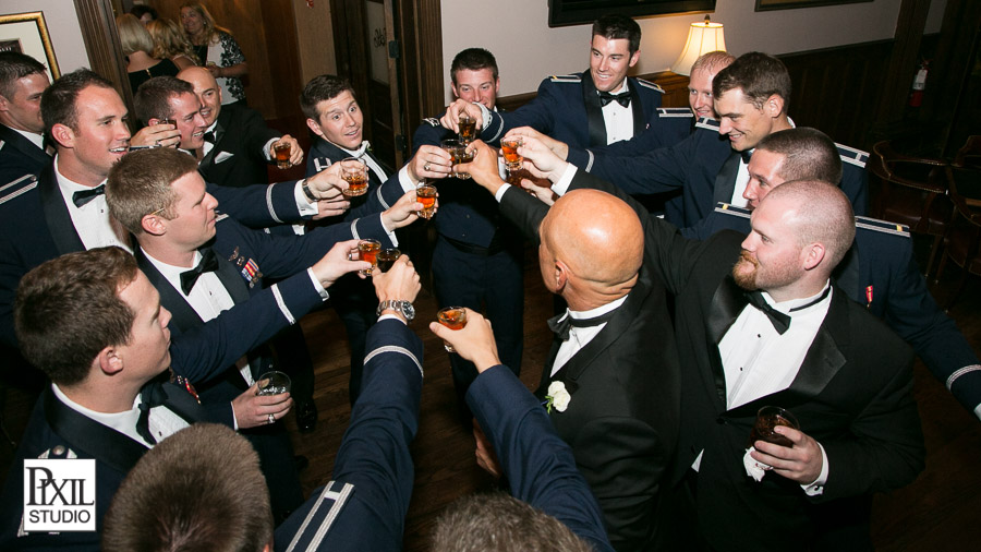 Denver Univercity club wedding photographer