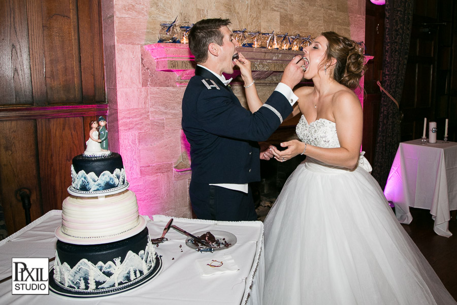 Denver Univercity club wedding photographer