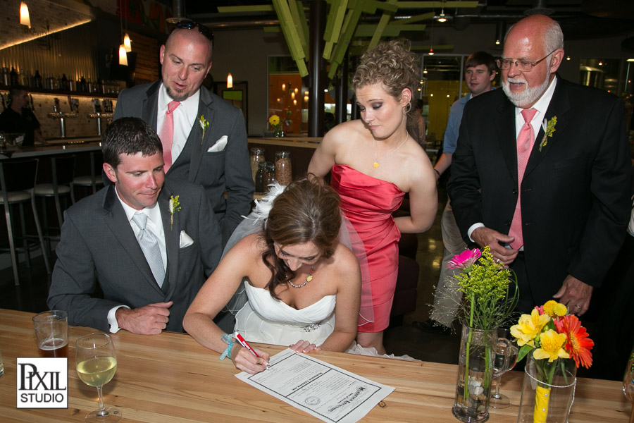 Fort collins Brewery Wedding