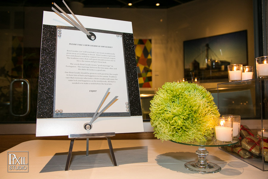 GBLT wedding reception at Denver Art Museum