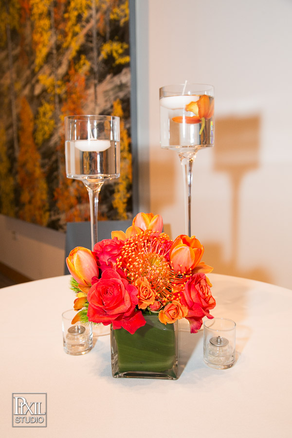 GBLT wedding reception at Denver Art Museum