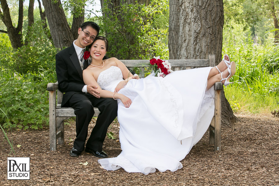 Hudson Garden / Chinese Wedding Photography  