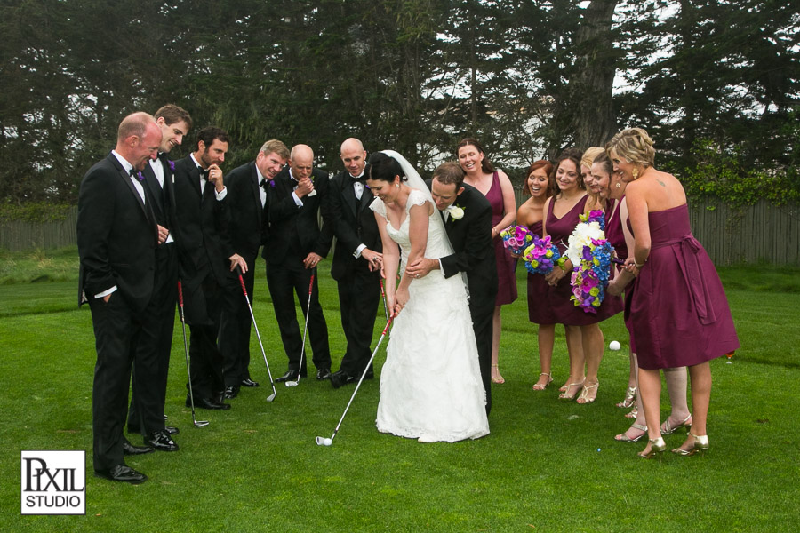 Golf Wedding Pebble Beach