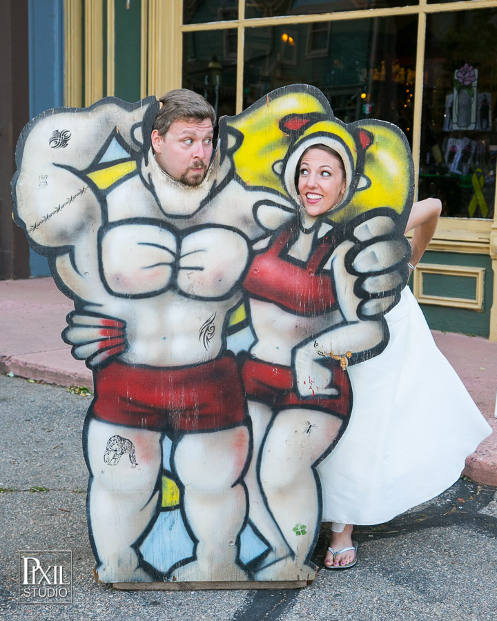 Heritage Square red rocks chapel wedding photography