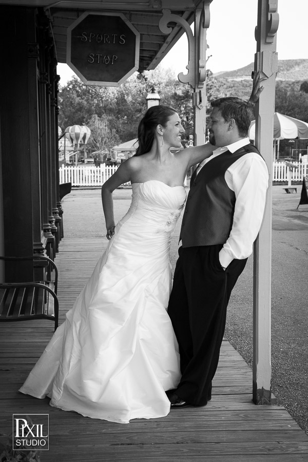 Heritage Square red rocks chapel wedding photography