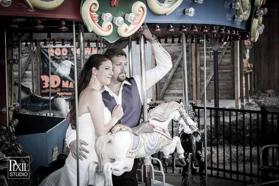 Heritage Square red rocks chapel wedding photography