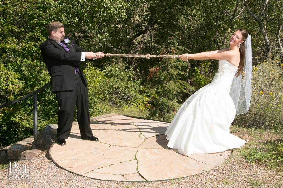 Heritage Square red rocks chapel wedding photography