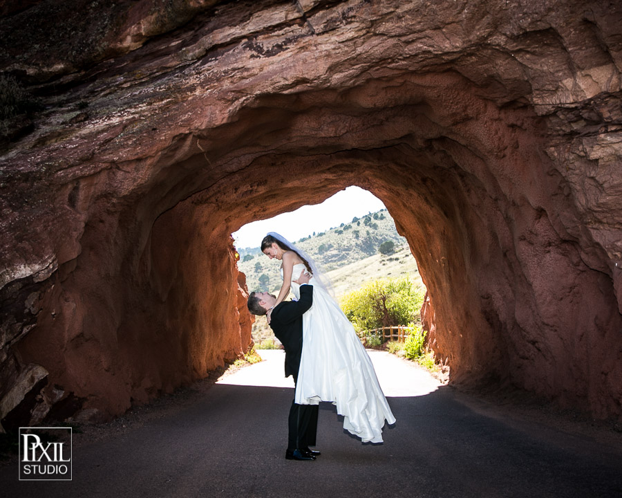 Heritage Square red rocks chapel wedding photography