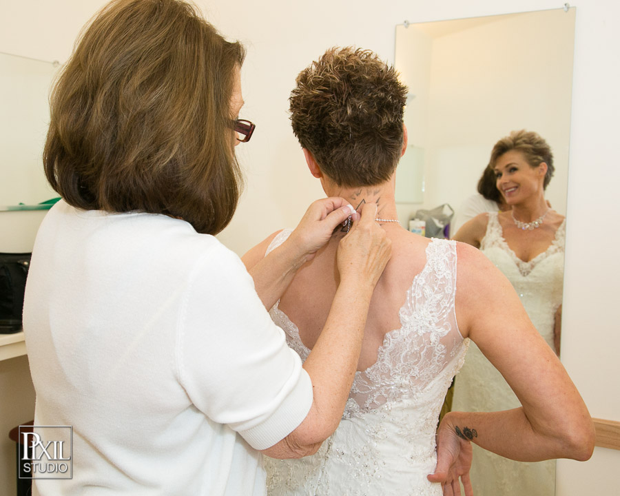 Rustic Hudson Gardens Lgbt wedding