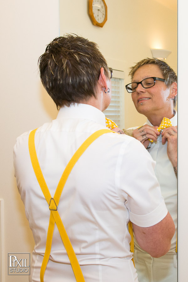 Rustic Hudson Gardens Lgbt wedding