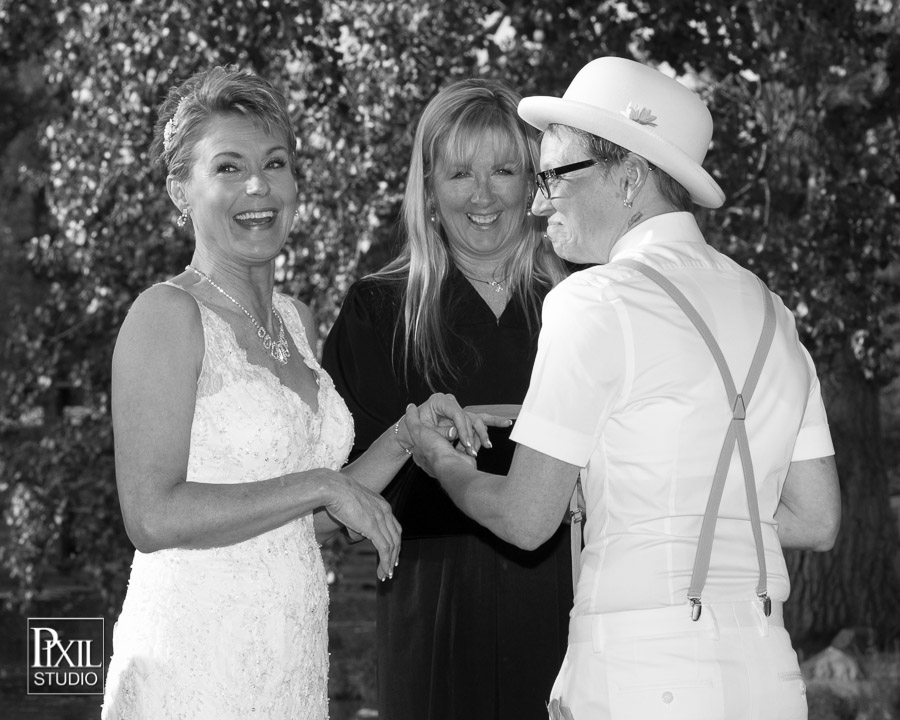 Rustic Hudson Gardens Lgbt wedding