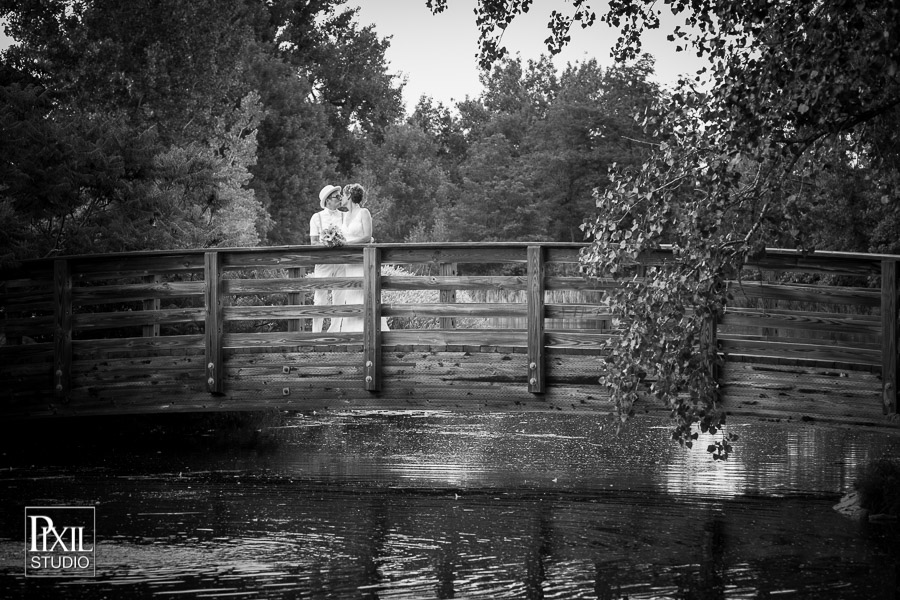 Rustic Hudson Gardens Lgbt wedding