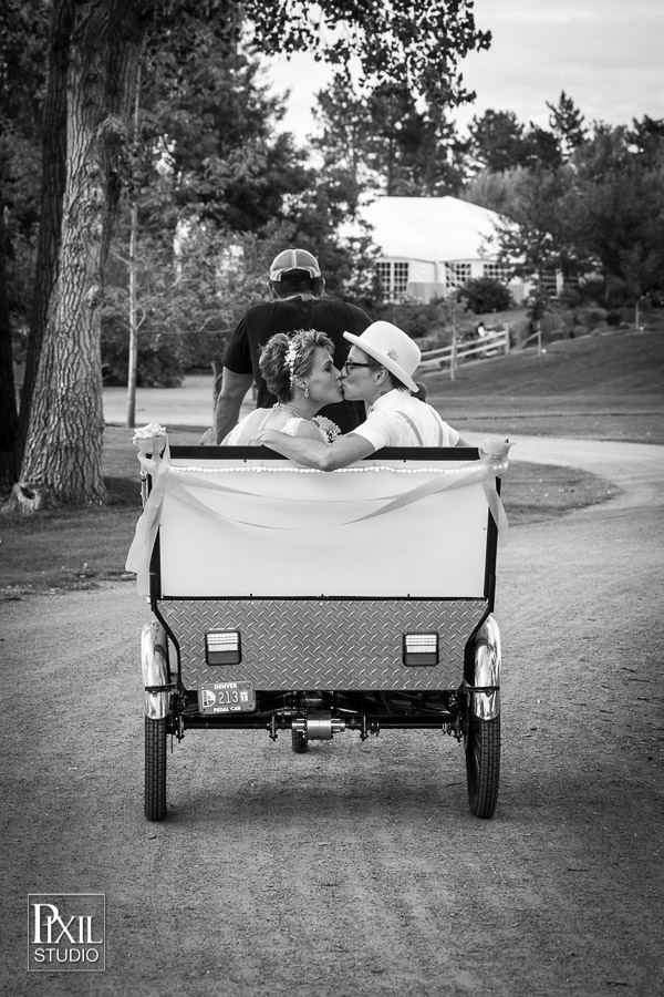 Rustic Hudson Gardens Lgbt wedding