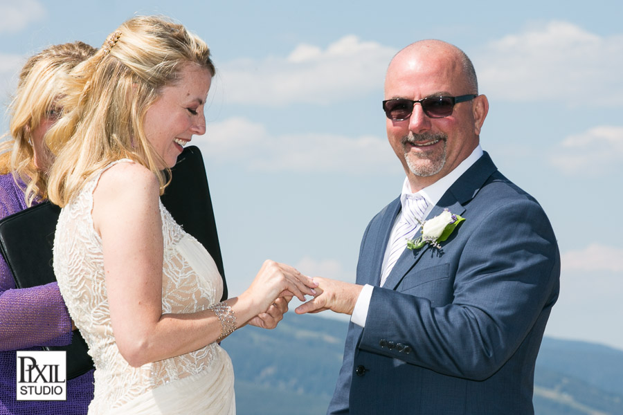 Vail gondola wedding